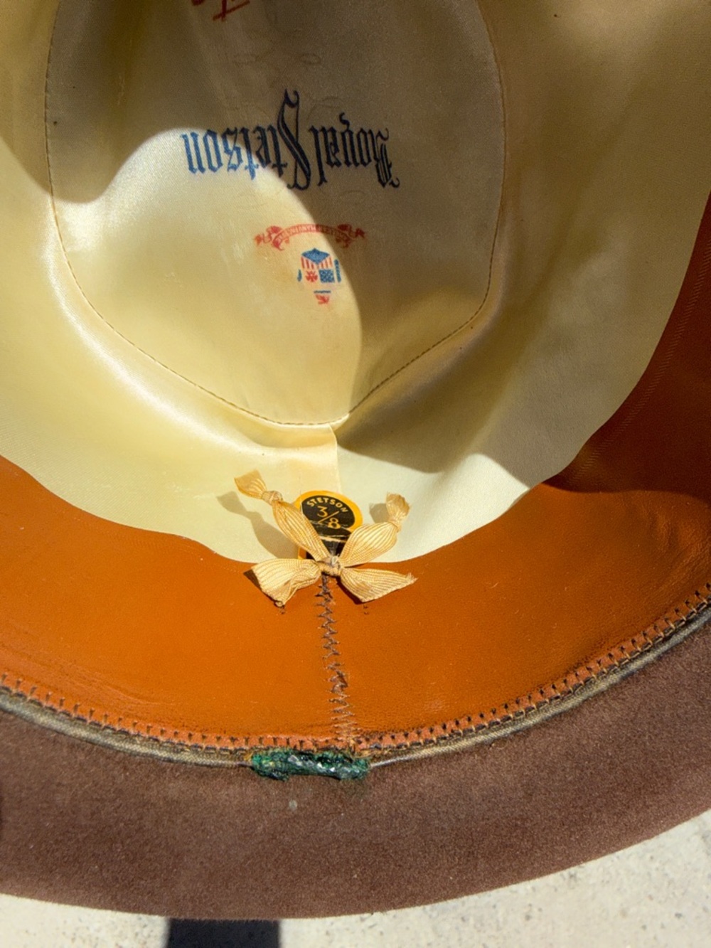 Royal Stetson Whippet Brown Felt Hat - Picture 11 of 17